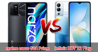 เปรียบเทียบ realme narzo 50A Prime VS Infinix HOT 12 Play ปี 2022 สเปกครบครัน ส่วนต่าง 1,000 บาท รุ่นไหนคุ้มสุด มาเช็กกันเลย!