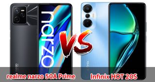 เปรียบเทียบ realme narzo 50A Prime VS Infinix HOT 20S ปี 2022 จอใหญ่ แบตเยอะ รุ่นไหนปังสุด มาเช็กกันเลย!