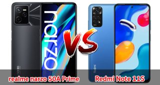 เปรียบเทียบ realme narzo 50A Prime VS Redmi Note 11S ปี 2022 สเปกครบครัน ราคาเบา ๆ รุ่นไหนดี รุ่นไหนเด่น มาเช็กกันเลย!