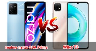 เปรียบเทียบ realme narzo 50A Prime VS Wiko T3 ปี 2022 รุ่นต่างค่าย ส่วนต่าง 1,000 บาท รุ่นไหนคุ้มสุด มาเช็กกันเลย!