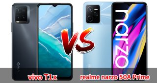 เปรียบเทียบ vivo T1x VS realme narzo 50A Prime ปี 2022 รุ่นสเปกคล้าย ส่วนต่าง 1,000 บาท รุ่นไหนปังสุด มาเช็กกันเลย!