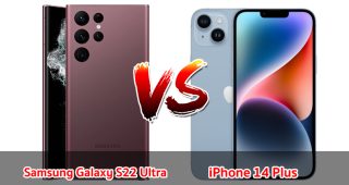เปรียบเทียบ Samsung Galaxy S22 Ultra VS iPhone 14 Plus ปี 2023 จอใหญ่ ชิปไว กล้องสวย เลือกรุ่นไหนดี มาดูกันเลย!