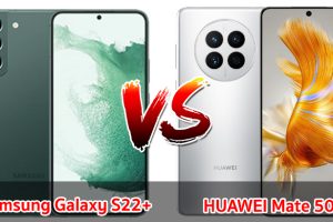 เปรียบเทียบ Samsung Galaxy S22+ VS HUAWEI Mate 50 ปี 2023 รุ่นต่างค่าย สเปกเรือธง รุ่นไหนคุ้มสุด มาเช็กกันเลย!