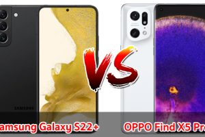 เปรียบเทียบ Samsung Galaxy S22+ VS OPPO Find X5 Pro ปี 2023 สเปกครบ จอใหญ่ แบตอึด เลือกรุ่นไหนดี มาดูกัน!