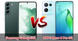 เปรียบเทียบ Samsung Galaxy S22 VS OPPO Reno 8 Pro 5G ปี 2023 สเปกครบครัน รุ่นไหนดี รุ่นไหนคุ้มสุด มาดูกันเลย!