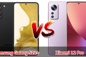 เปรียบเทียบ Samsung Galaxy S22+ VS Xiaomi 12 Pro ปี 2023 สเปกครบ จอใหญ่ ชิปเร็ว ชาร์จไว รุ่นไหนคุ้มสุด มาดูกัน!
