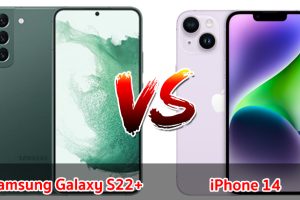 เปรียบเทียบ Samsung Galaxy S22+ VS iPhone 14 ปี 2023 รุ่นไหนดี รุ่นไหนเด่น และคุ้มสุด มาดูกันเลย!