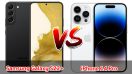เปรียบเทียบ Samsung Galaxy S22+ VS iPhone 14 Pro ปี 2023 รุ่นต่างค่าย สเปกครบเครื่อง เลือกรุ่นไหนดี มาดูกัน!