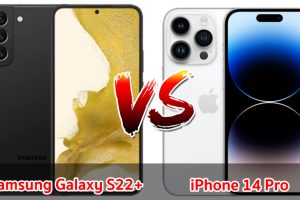 เปรียบเทียบ Samsung Galaxy S22+ VS iPhone 14 Pro ปี 2023 รุ่นต่างค่าย สเปกครบเครื่อง เลือกรุ่นไหนดี มาดูกัน!