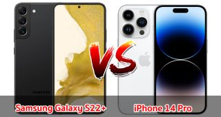 เปรียบเทียบ Samsung Galaxy S22+ VS iPhone 14 Pro ปี 2023 รุ่นต่างค่าย สเปกครบเครื่อง เลือกรุ่นไหนดี มาดูกัน!