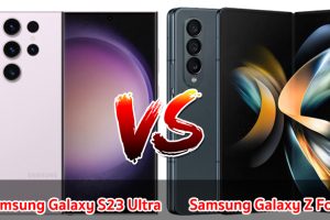 เปรียบเทียบ Samsung Galaxy S23 Ultra VS Samsung Galaxy Z Fold4 ปี 2023 รุ่นไหนดี รุ่นไหนคุ้มสุด มาดูกันเลย!