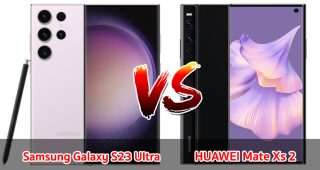 เปรียบเทียบ Samsung Galaxy S23 Ultra VS HUAWEI Mate Xs 2 ปี 2023 รุ่นต่างค่าย สเปกครบครัน รุ่นไหนปังสุด มาเช็กกันเลย!