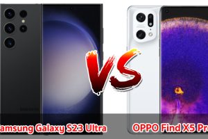 เปรียบเทียบ Samsung Galaxy S23 Ultra VS OPPO Find X5 Pro ปี 2023 สเปกครบเครื่อง เลือกรุ่นไหนดี มาเช็กกัน!
