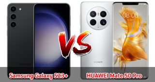 เปรียบเทียบ Samsung Galaxy S23+ VS HUAWEI Mate 50 Pro ปี 2023 รุ่นไหนดี รุ่นไหนปังสุด มาเช็กกันเลย