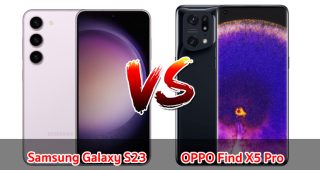 เปรียบเทียบ Samsung Galaxy S23 VS OPPO Find X5 Pro ปี 2023 รุ่นต่างค่าย สเปกครบ เลือกรุ่นไหนดี มาดูกัน