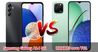 เปรียบเทียบ Samsung Galaxy A14 5G VS HUAWEI nova Y61 ปี 2023 รุ่นต่างค่าย สเปกครบครัน รุ่นไหนเด่นสุด มาดูกันเลย