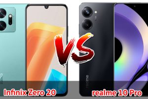 เปรียบเทียบ Infinix Zero 20 VS realme 10 Pro ปี 2023 จอกว้าง กล้องสวย แบตอึด รุ่นไหนดี รุ่นไหนคุ้มสุด มาเช็กกันเลย