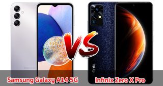 เปรียบเทียบ Samsung Galaxy A14 5G VS Infinix Zero X Pro ปี 2023 สเปกครบ รุ่นไหนดี รุ่นไหนคุ้มสุด มาดูกัน