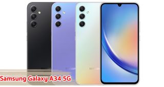 ราคา Samsung Galaxy A34 5G จอลื่น 120Hz ขนาด 6.6 นิ้ว ชิปเซ็ต Dimensity 1080 กล้องคมชัด 48MP + 8MP + 5MP แบตอึด 5000mAh ชาร์จไว 25W สแกนนิ้วใต้จอ