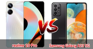 เปรียบเทียบ realme 10 Pro VS Samsung Galaxy A23 5G ปี 2023 สเปกคล้าย ราคาเบา ๆ รุ่นไหนคุ้มสุด มาเช็กกันเลย