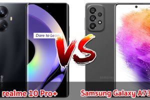เปรียบเทียบ realme 10 Pro+ VS Samsung Galaxy A73 5G ปี 2023 สเปกครบ รุ่นไหนดี รุ่นไหนเด่น มาเช็กกันเลย