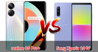 เปรียบเทียบ realme 10 Pro+ VS Sony Xperia 10 IV ปี 2023 สเปกดี กล้องสวย รุ่นไหนคุ้มสุด มาเช็กกันเลย