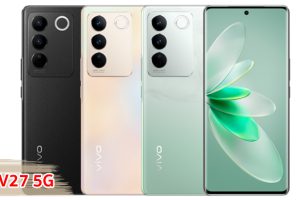 ราคา vivo V27 5G จอโค้ง 3D อัตรารีเฟรช 120Hz ชิปใหม่ Dimensity 7200 กล้องหลัง 50MP พร้อมระบบแสงออร่า แบตอึด 4600mAh ชาร์จไว 66W สแกนนิ้วใต้จอ