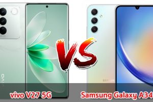 เปรียบเทียบ vivo V27 5G VS Samsung Galaxy A34 5G ปี 2023 สเปกคุ้ม รุ่นต่างค่าย เลือกรุ่นไหนดี มาเช็กกันเลย