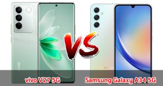เปรียบเทียบ vivo V27 5G VS Samsung Galaxy A34 5G ปี 2023 สเปกคุ้ม รุ่นต่างค่าย เลือกรุ่นไหนดี มาเช็กกันเลย