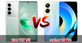 เปรียบเทียบ vivo V27 5G VS realme 10 Pro ปี 2023 สเปกครบครัน บอดี้สวย รุ่นไหนดี รุ่นไหนเด่น มาดูกันเลย