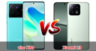เปรียบเทียบ vivo X80 VS Xiaomi 13 ปี 2023 รุ่นต่างค่าย รุ่นไหนดี รุ่นไหนเด่น มาเช็กกัน