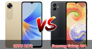 เปรียบเทียบ OPPO A17k VS Samsung Galaxy A04 ปี 2023 ชิปไว แบตเยอะ เลือกรุ่นไหนดี มาเช็กกันเลย