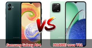 เปรียบเทียบ Samsung Galaxy A04 VS HUAWEI nova Y61 ปี 2023 รุ่นต่างค่าย สเปกครบครัน เลือกรุ่นไหนคุ้มสุด มาเช็กกันเลย