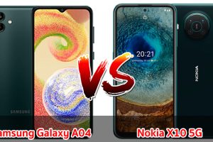 เปรียบเทียบ Samsung Galaxy A04 VS Nokia X10 5G ปี 2023 รุ่นต่างค่าย สเปกตอบโจทย์ รุ่นไหนดี รุ่นไหนเด่น มาเช็กกันเลย