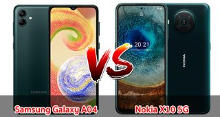 เปรียบเทียบ Samsung Galaxy A04 VS Nokia X10 5G ปี 2023 รุ่นต่างค่าย สเปกตอบโจทย์ รุ่นไหนดี รุ่นไหนเด่น มาเช็กกันเลย