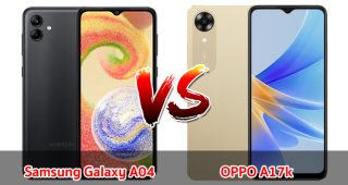 เปรียบเทียบ Samsung Galaxy A04 VS OPPO A17k ปี 2023 ชิปไว แบตเยอะ เลือกรุ่นไหนดี มาดูกันเลย
