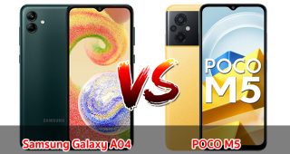 เปรียบเทียบ Samsung Galaxy A04 VS POCO M5 ปี 2023 จอใหญ่ แบตอึด เลือกรุ่นไหนดี มาดูกันเลย