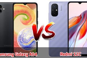 เปรียบเทียบ Samsung Galaxy A04 VS Redmi 12C ปี 2023 รุ่นต่างค่าย สเปกครบครัน ราคาไม่แพง เลือกรุ่นไหนดี มาเช็กกันเลย