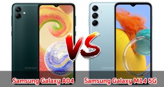เปรียบเทียบ Samsung Galaxy A04 VS Samsung Galaxy M14 5G ปี 2023 รุ่นไหนดี รุ่นไหนคุ้ม มาเช็กกันเลย