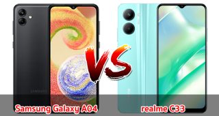 เปรียบเทียบ Samsung Galaxy A04 VS realme C33 ปี 2023 สเปกตอบโจทย์ ราคาไม่แพง เลือกรุ่นไหนดี มาเช็กกันเลย