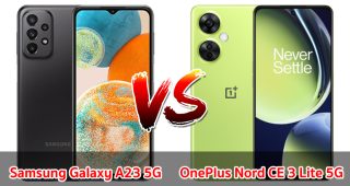 เปรียบเทียบ Samsung Galaxy A23 5G VS OnePlus Nord CE 3 Lite 5G ปี 2023 สเปกครบครัน รุ่นไหนปังสุด มาดูกันเลย