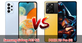 เปรียบเทียบ Samsung Galaxy A23 5G VS POCO X5 Pro 5G ปี 2023 รุ่นต่างค่าย รุ่นไหนดี รุ่นไหนเด่น มาเช็กกันเลย