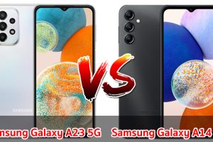 เปรียบเทียบ Samsung Galaxy A23 5G VS Samsung Galaxy A14 5G ปี 2023 จอใหญ่ แบตเยอะ เลือกรุ่นไหนดี มาเช็กกันเลย