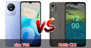 เปรียบเทียบ vivo Y02 VS Nokia C12 ปี 2023 รุ่นไหนดี รุ่นไหนเด่น สเปกตอบโจทย์ มาเช็กกันเลย