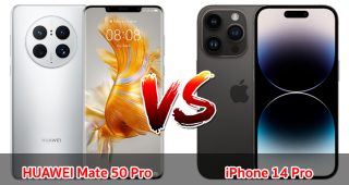 เปรียบเทียบ HUAWEI Mate 50 Pro VS iPhone 14 Pro ปี 2023 รุ่นต่างค่าย สเปกครบครัน เลือกรุ่นไหนดี มาเช็กกันเลย