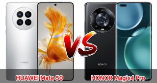 เปรียบเทียบ HUAWEI Mate 50 VS HONOR Magic4 Pro ปี 2023 จอใหญ่ แบตเยอะ รุ่นไหนคุ้มสุด มาดูกัน