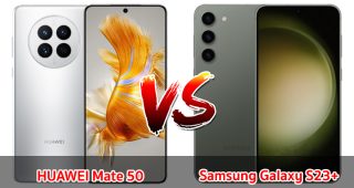 เปรียบเทียบ HUAWEI Mate 50 VS Samsung Galaxy S23+ ปี 2023 สเปกเรือธง รุ่นต่างค่าย รุ่นไหนคุ้มสุด มาเช็กกันเลย