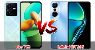 เปรียบเทียบ vivo Y22 VS Infinix HOT 20S ปี 2023 รุ่นต่างค่าย สเปกครบครัน รุ่นไหนเด่นสุด มาเช็กกันเลย