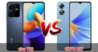 เปรียบเทียบ vivo Y22 VS OPPO A17 ปี 2023 รุ่นต่างค่าย สเปกคล้าย รุ่นไหนดี รุ่นไหนเด่น มาเช็กกันเลย