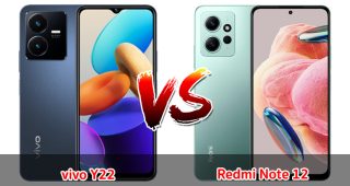 เปรียบเทียบ vivo Y22 VS Redmi Note 12 ปี 2023 จอใหญ่ ชิปไว แบตอึด เลือกรุ่นไหนดี มาดูกันเลย